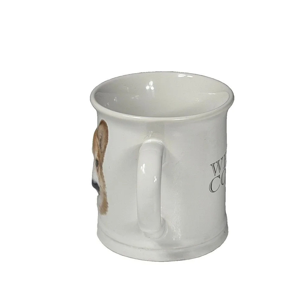 Best Friend Originals Welsh Corgi Embossed Mug, 3D Face, 10oz.